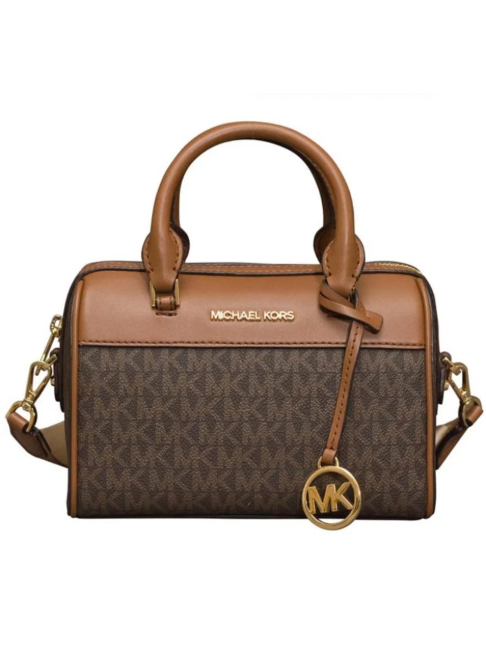 Michael Kors XS Travel Duffle Xbody Bag in Brown